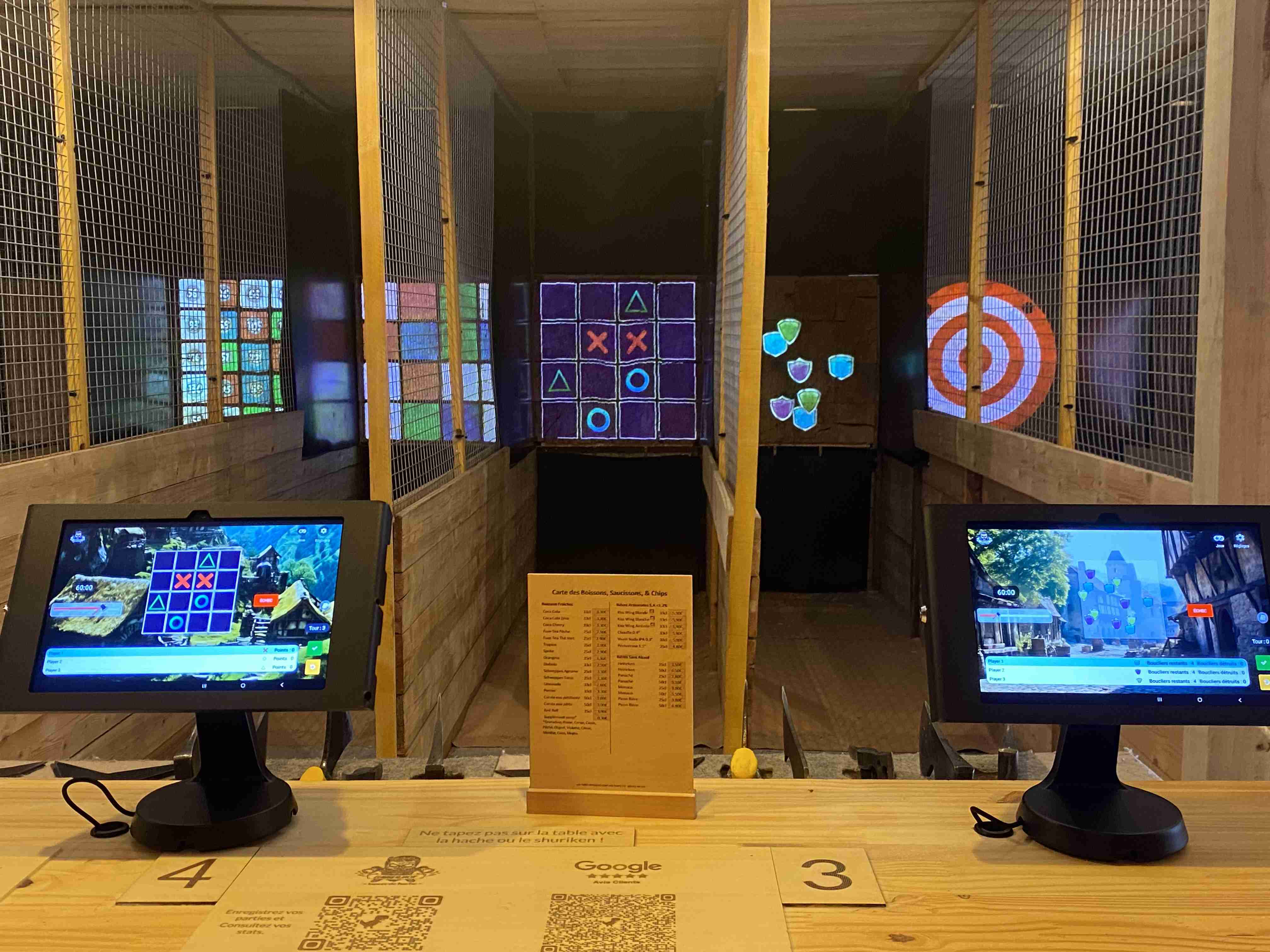 1H de lancer de hache